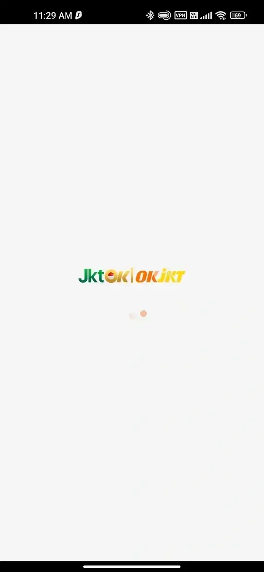 JKTOK APK tampilan loading